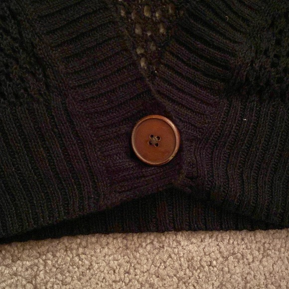 BANANA REPUBLIC knit cardigan sweater sz M - Picture 4 of 4